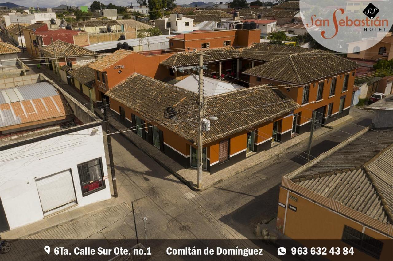 Hotel San Sebastian Comitan de Dominguez Exteriör bild