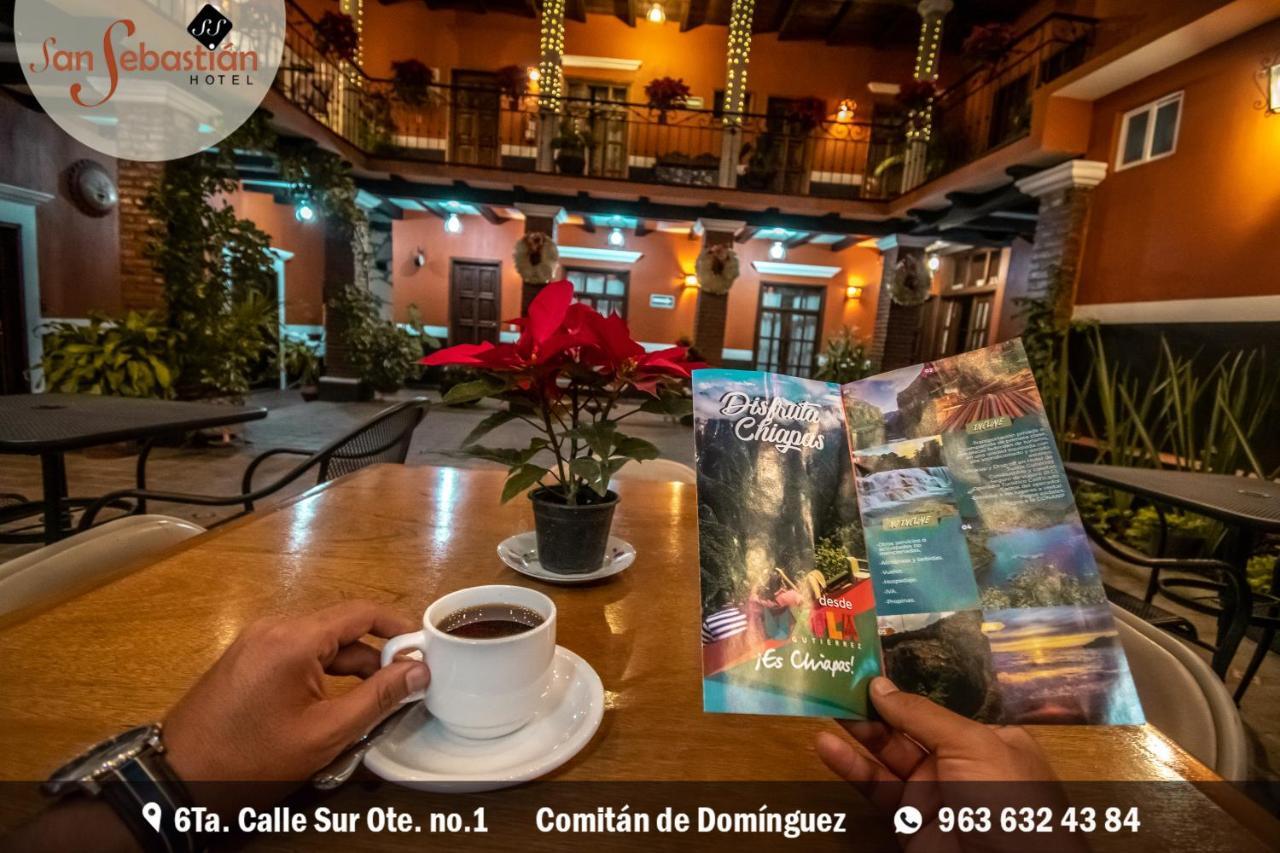 Hotel San Sebastian Comitan de Dominguez Exteriör bild