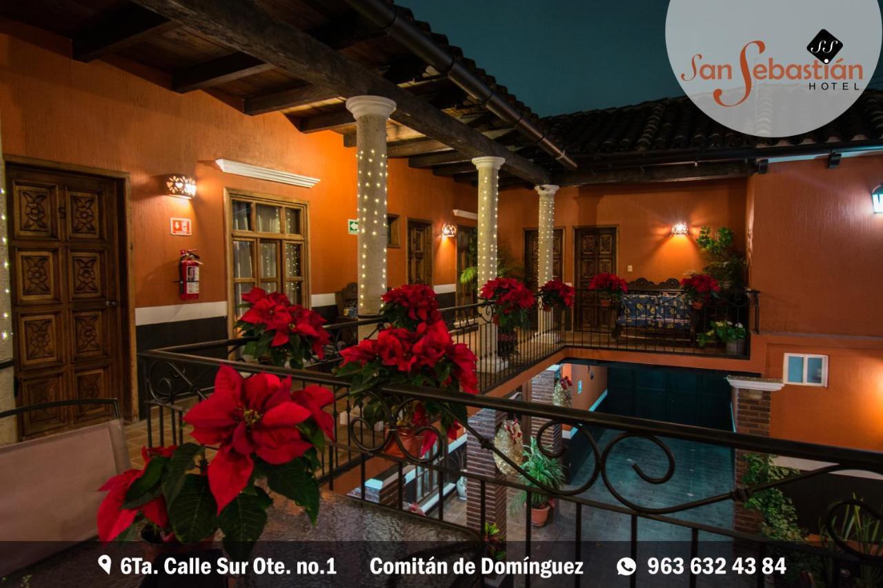 Hotel San Sebastian Comitan de Dominguez Exteriör bild